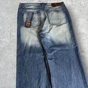 Akademiks Y2K Grail Skater Southpole Style Denim Jeans Size‎ 42